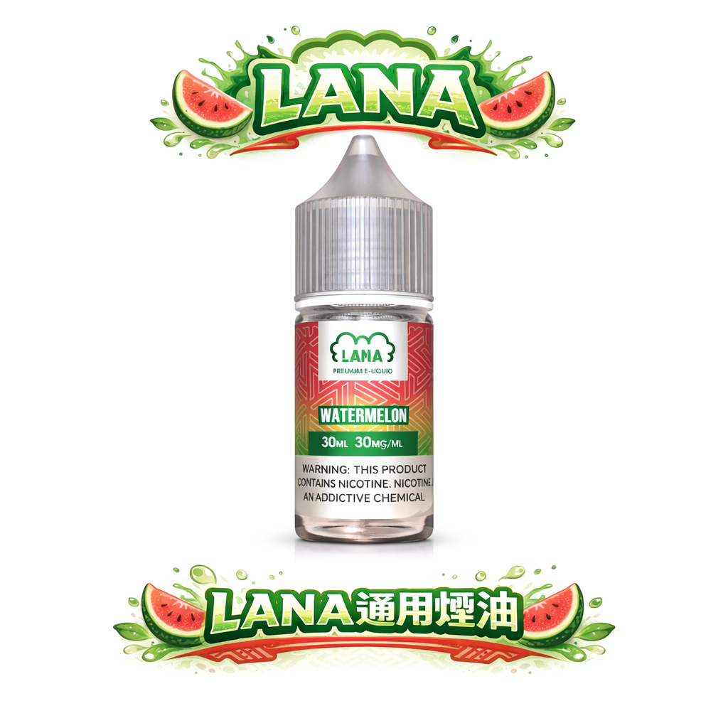 LANA 拉娜 30mL 職人特調煙油 告別世俗甜感 釋放洗鍊且無暇的味蕾層次 如數位模擬般精準的清爽層次 台灣現貨