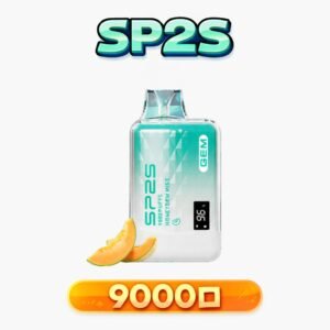 SP2S GEM 9000抽 拋棄式主機 數位顯示螢幕 600mAh 大電池續航 18ml 載油規格  3% 順滑擊喉感 台灣現貨秒發